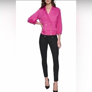 Karl Lagerfeld Double
Breasted Blouse.